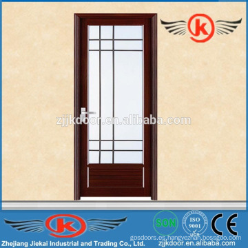 JK-AW9013 buen precio puerta de cristal de cocina con puerta de aluminio